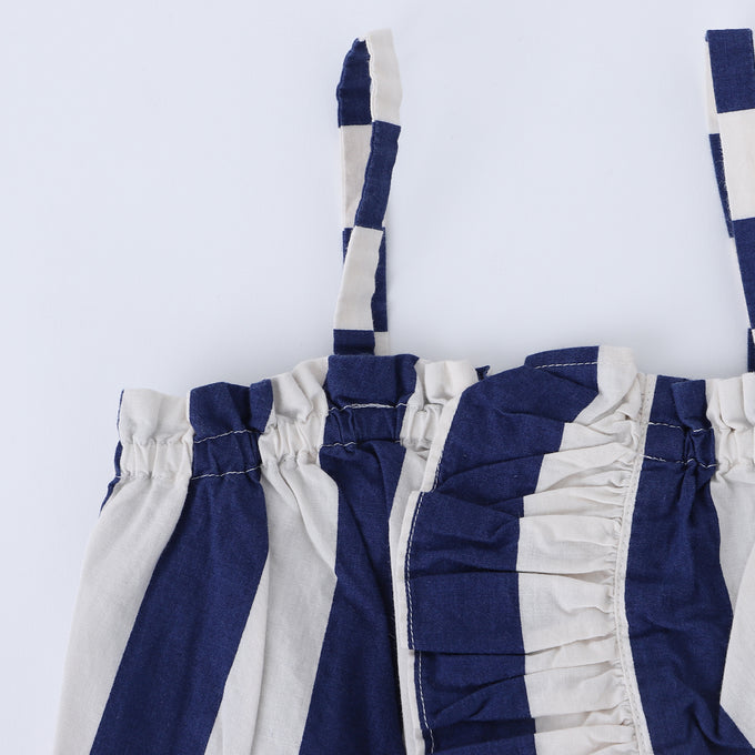 〈残り10Yのみ〉wynken<br>WK12W63 Frill SuntopストライプキャミTOP