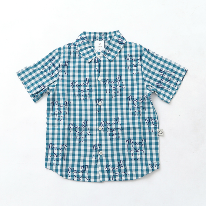 Wynken ウィンケン<br>WK14W89<br>GINGHAM CHECKシャツ