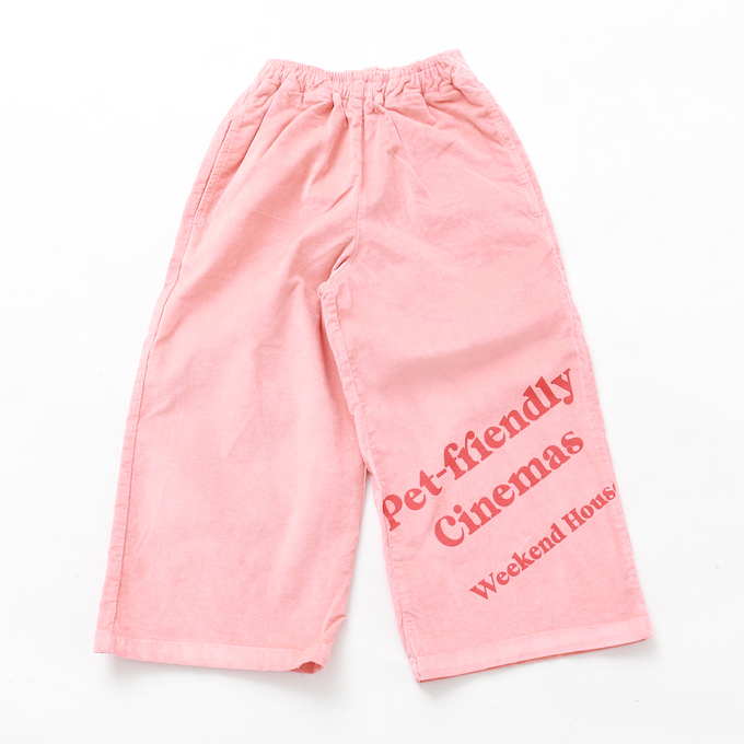 WEEKEND HOUSE KIDS<br>ウィークエンドハウスキッズ<br>Pet friendly flare pants<br>919