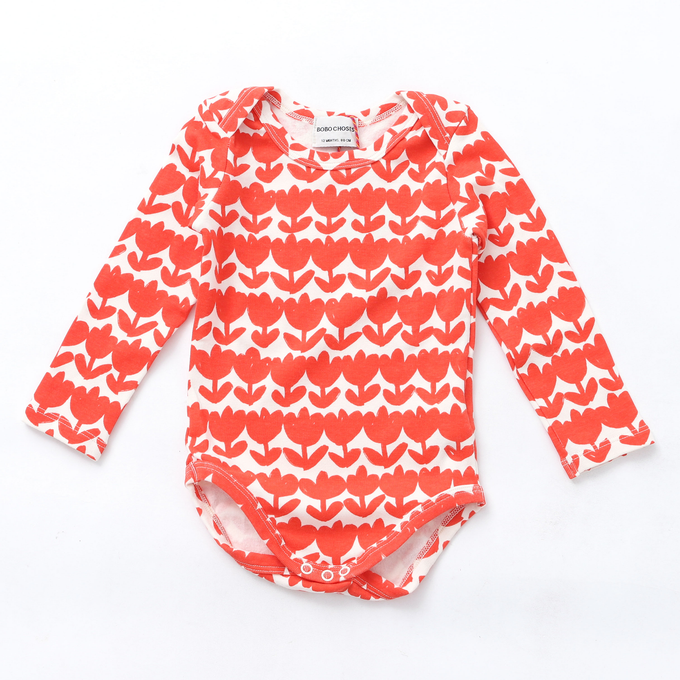 BOBOCHOSES<br>ボボショセス<br>Baby Retro Flowers all over body<br>223AB023