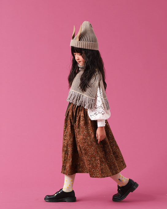 eLfinFolk <br>エルフィンフォルク<br>Snow Crystal Printed<br>elf-252F37