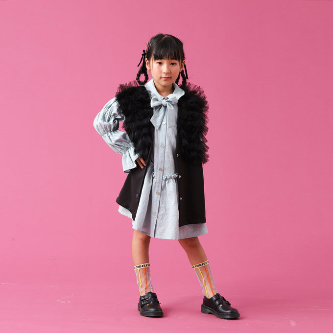 【TOBOGGANFES対象商品】<br> TOBOGGAN<br> トボガン<br>poko poko ribbon onepiece