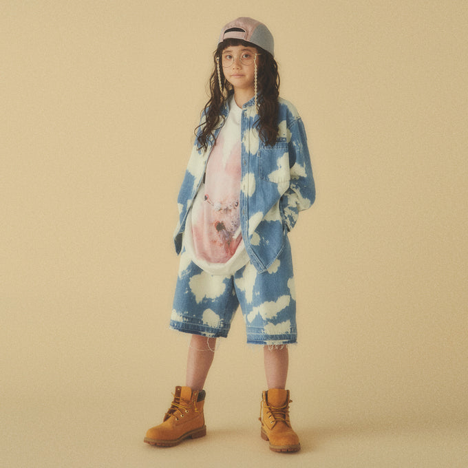 GRIS<br>グリ<br>Denim Big shorts<br>GR26SS-PT001