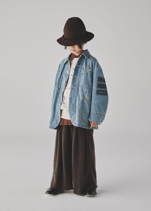 GRIS<br>グリ<br>Denim coverall<br>GR25AW-JK001