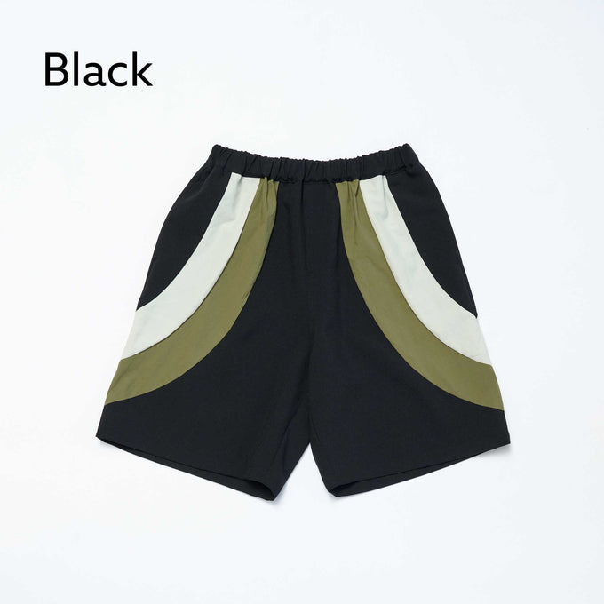 NUNUFORME<br> ヌヌフォルム<br>【27ssご予約 1月入荷予定】<br>トリコロールショートパンツ<br>03-nf27-661-009