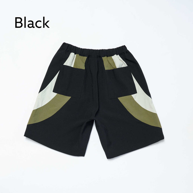 NUNUFORME<br> ヌヌフォルム<br>【27ssご予約 1月入荷予定】<br>トリコロールショートパンツ<br>03-nf27-661-009