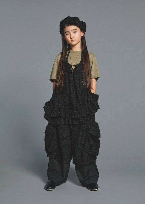 GRIS<br>グリ<br>【27ssご予約】<br>Shaggy apron<br>GR27SS-DR001