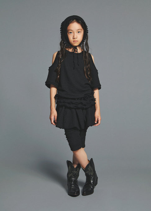 GRIS<br>グリ<br>【27ssご予約】<br>Three quater Leggings<br>GR27SS-CU007