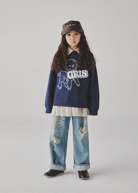 GRIS<br>グリ<br>Hem pleated shirt (A)<br>GR25AW-SH001A