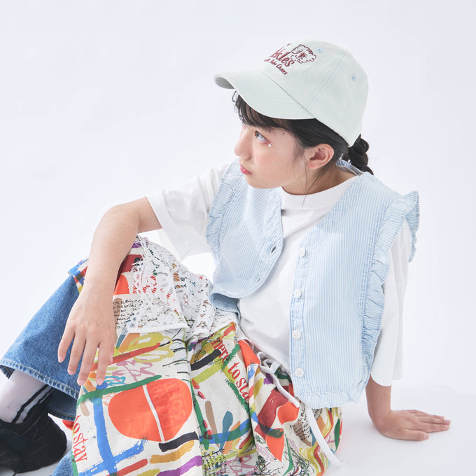 BOBOCHOSES<br>ボボショセス<br>Pickles The Dog denim cap<br>B126AI013