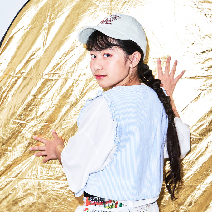 BOBOCHOSES<br>ボボショセス<br>Pickles The Dog denim cap<br>B126AI013