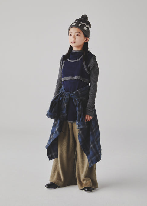 GRIS<br>グリ<br>Knit beanie<br>GR25AW-AC005