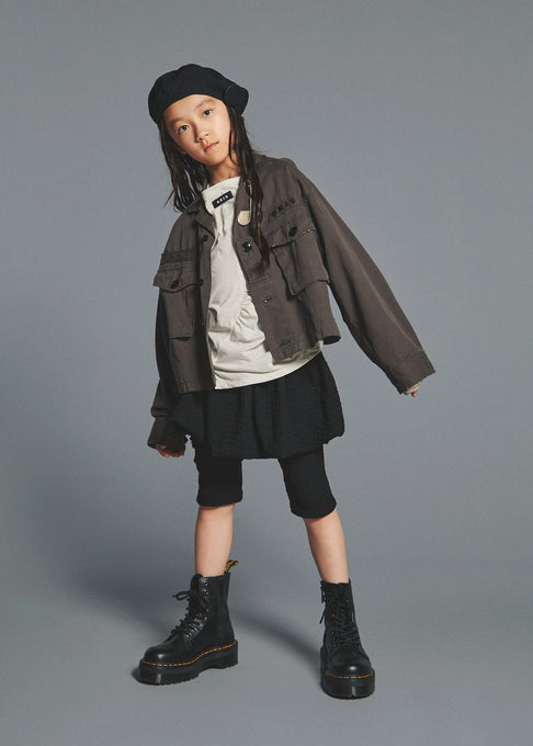 GRIS<br>グリ<br>【27ssご予約】<br>Three quater Leggings<br>GR27SS-CU007