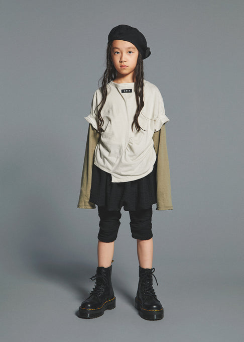 GRIS<br>グリ<br>【27ssご予約】<br>Three quater Leggings<br>GR27SS-CU007