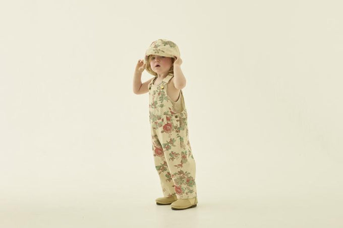 eLfinFolk エルフィンフォルク<br>【27ssご予約】<br>Antique Rose Overalls<br>06_elf-271F06