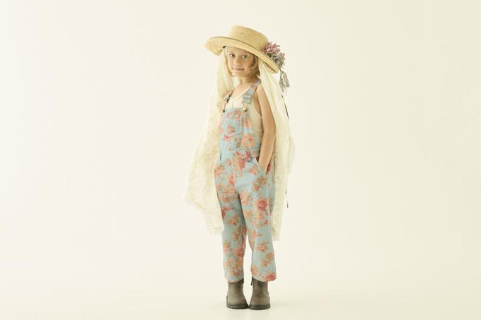 eLfinFolk エルフィンフォルク<br>【27ssご予約】<br>Antique Rose Overalls<br>06_elf-271F06