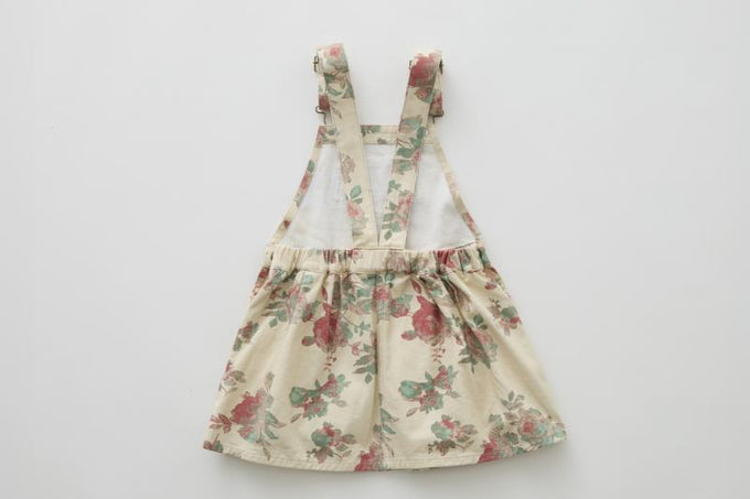eLfinFolk エルフィンフォルク<br>【27ssご予約】<br>Antique Rose Overall Skirt<br>09_elf-271F09