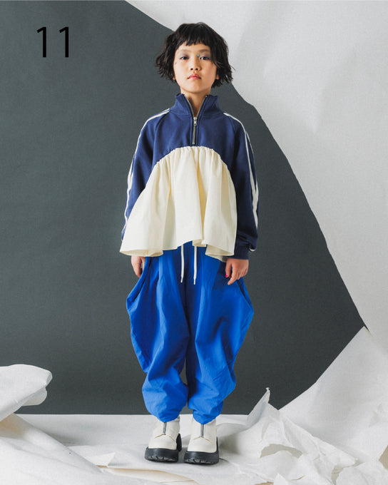 NUNUFORME<br> ヌヌフォルム<br>【26awご予約 7月入荷予定】<br>タックパンツ<br>11-nf26-649-043