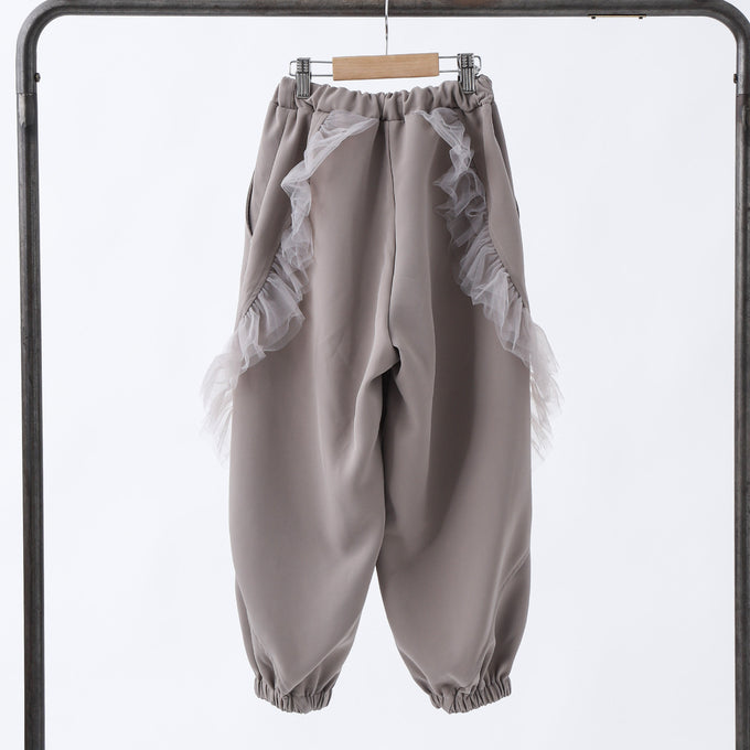 TOBOGGAN<br> トボガン<br>【26ssご予約2月上旬入荷予定】<br>frill zip pants