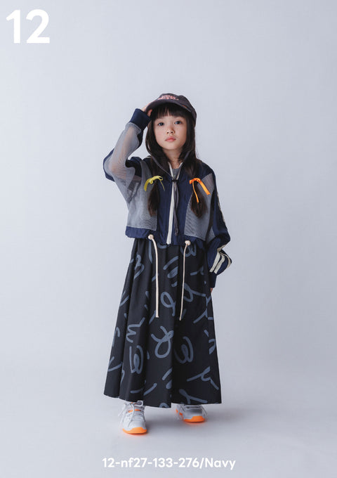 NUNUFORME<br> ヌヌフォルム<br>【27ssご予約 1月入荷予定】<br>テープスリーブショートブルゾン<br>12-nf27-133-276