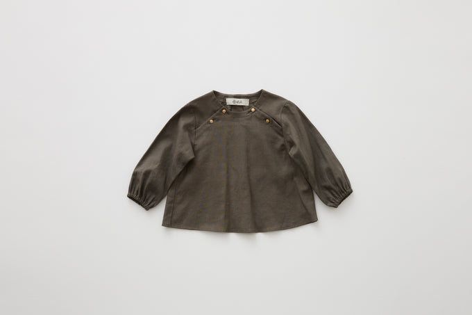 eLfinFolk <br>エルフィンフォルク<br>【26awご予約】<br>Baby Blouse<br>12_elf-262F21
