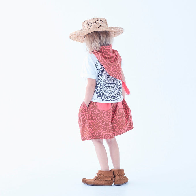 eLfinFolk エルフィンフォルク<br>【26ssご予約】<br>AZULEJOS Scarf<br>10_elf-261A15