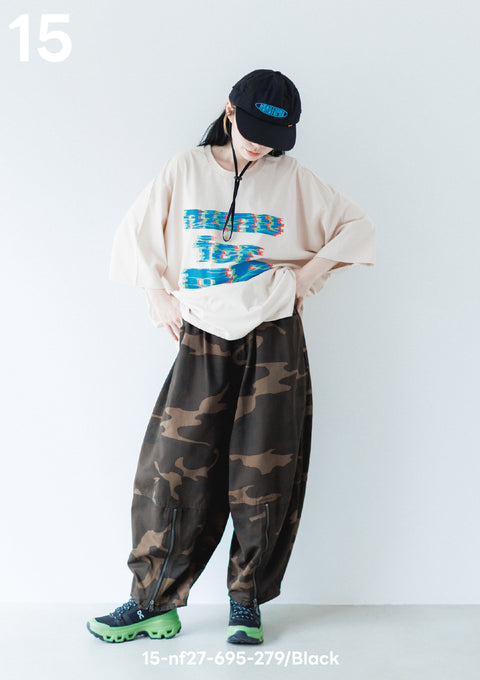 NUNUFORME<br> ヌヌフォルム<br>【27ssご予約 1月入荷予定】<br>フロントジップパンツ<br>15-nf27-695-279