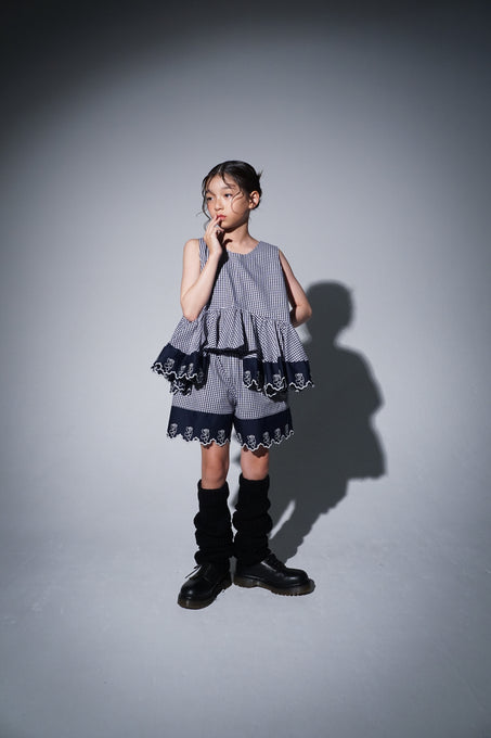 UNIONINI<br>ユニオニーニ<br>【27ssご予約】<br>teddy lace one piece<br>OP-098-2