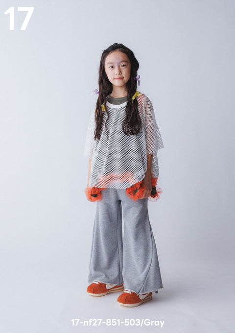 NUNUFORME<br> ヌヌフォルム<br>【27ssご予約 1月入荷予定】<br>ヒッピースウェットパンツ<br>17-nf27-851-503