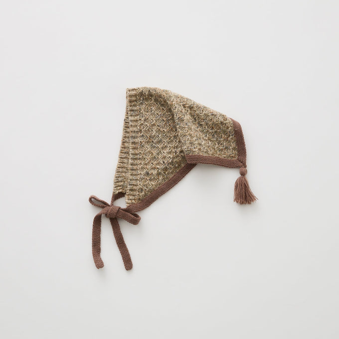 eLfinFolk <br>エルフィンフォルク<br>【26awご予約】<br>Nep Yarn Knit Babushka<br>17_elf-262K28