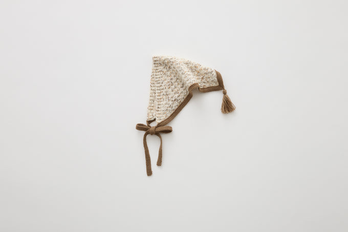 eLfinFolk <br>エルフィンフォルク<br>【26awご予約】<br>Nep Yarn Knit Babushka<br>17_elf-262K28