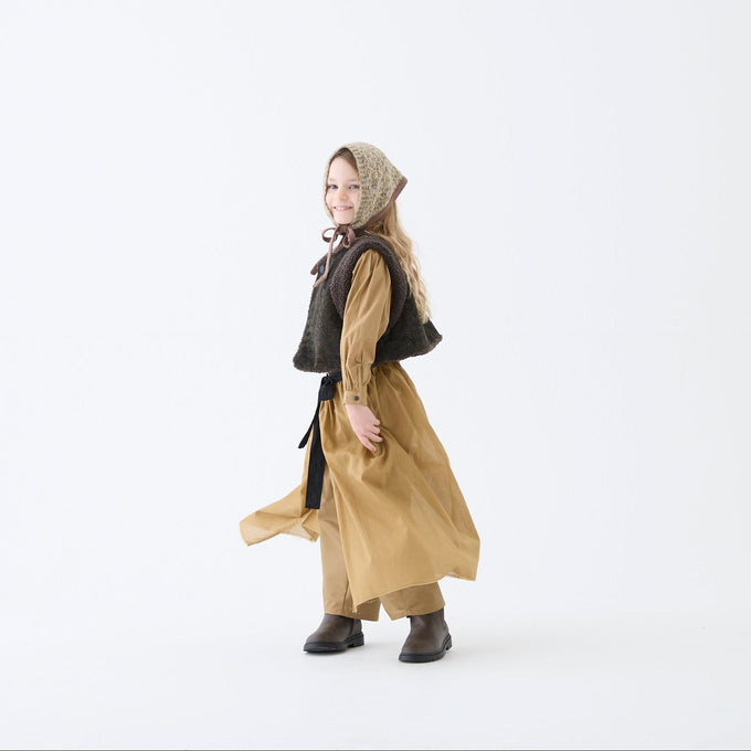 eLfinFolk <br>エルフィンフォルク<br>【26awご予約9月入荷予定】<br>Nep Yarn Knit Babushka<br>17_elf-262K28