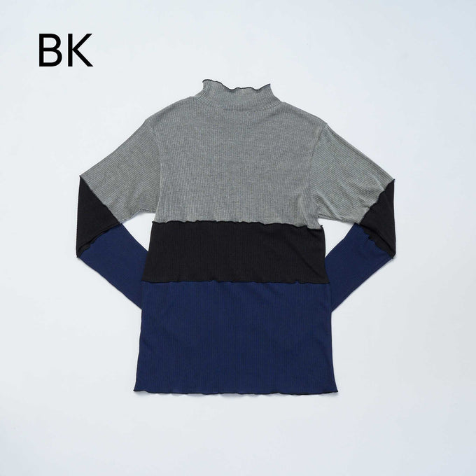 NUNUFORME<br> ヌヌフォルム<br>【27ssご予約 1月入荷予定】<br>ハイネックメローＴ<br>18-nf27-848-727