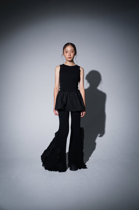 UNIONINI<br>ユニオニーニ<br>【27ssご予約】<br>rib tank top one piece<br>OP-101