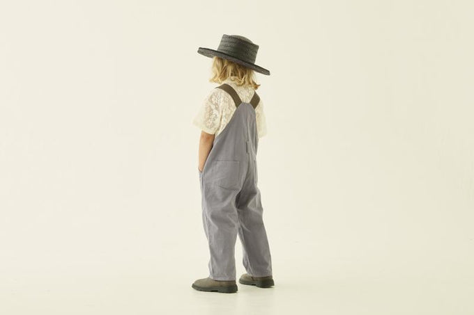 eLfinFolk エルフィンフォルク<br>【27ssご予約】<br>Cotton Twill Overalls<br>19_elf-271F19