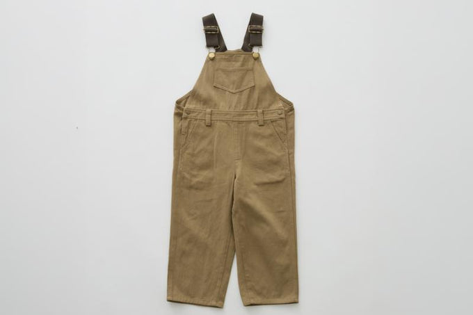 eLfinFolk エルフィンフォルク<br>【27ssご予約】<br>Cotton Twill Overalls womens<br>21_elf-271F21