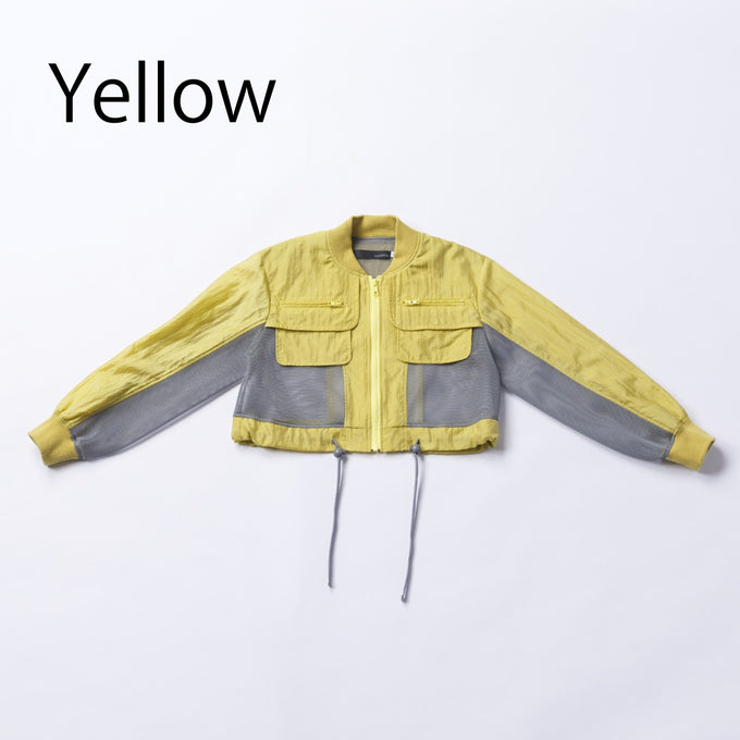 NUNUFORME<br> ヌヌフォルム<br>メッシュショートジャケット<br>20-nf25-135-261