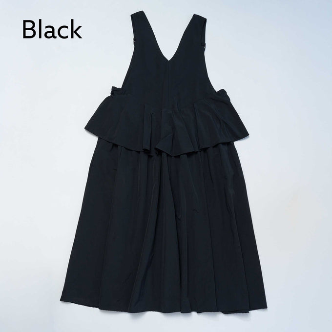 NUNUFORME<br> ヌヌフォルム<br>【27ssご予約 2月入荷予定】<br>レイヤードフリルジャンスカ<br>20-nf27-498-025