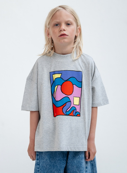 Repose AMS<br>リポーズ<br>boxy tee<br>SS26-86