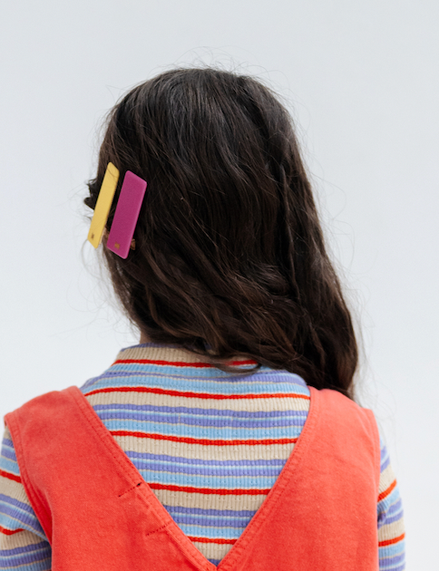 Repose AMS<br>リポーズ<br>squared hair clip<br>SS26-140