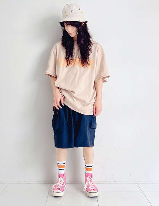 MIN-NANO×frankygrow<br>ミンナノ×フランキーグロウ<br>GRARHIC TEE – FA <br>MF26SCS-008
