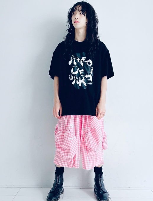 frankygrow<br>フランキーグロウ<br>PUFF PRINTING ART TEE<br>26SCS-519