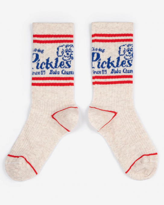 BOBOCHOSES<br>ボボショセス<br>Pickles The Dog long socks<br>B126AI003