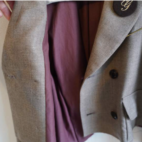 GRIS<br>グリ<br>【26awご予約 8月末入荷予定】<br>Cut of Double Jacket<br>GR26AW-JK006