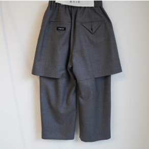 GRIS<br>グリ<br>【26awご予約 8月末入荷予定】<br>Layered Slacks<br>GR26AW-PT007
