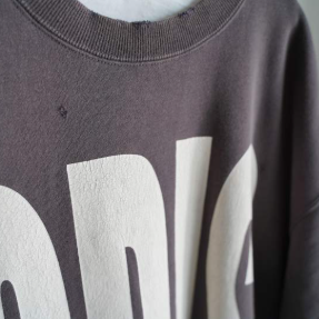 GRIS<br>グリ<br>【26awご予約 8月末入荷予定】<br>Cut of sleeve Big sweat<br>GR26AW-CU005