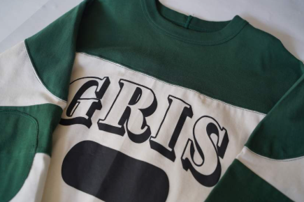 GRIS<br>グリ<br>【26awご予約 8月末入荷予定】<br>Foot Ball L/S T-shirt<br>GR26AW-CU0015
