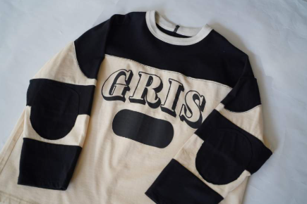 GRIS<br>グリ<br>【26awご予約 8月末入荷予定】<br>Foot Ball L/S T-shirt<br>GR26AW-CU0015