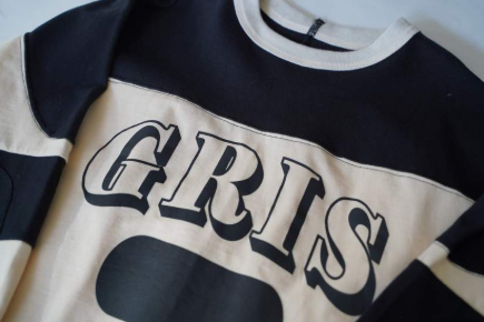 GRIS<br>グリ<br>【26awご予約 8月末入荷予定】<br>Foot Ball L/S T-shirt<br>GR26AW-CU0015