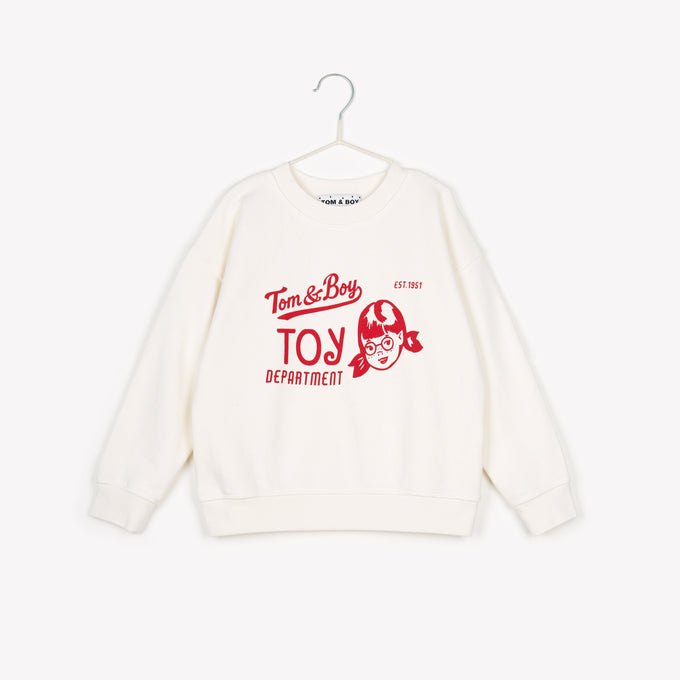 TOM&BOY<br>トム&ボーイ<br>RED TOY SWEATSHIRT<br>2028/100